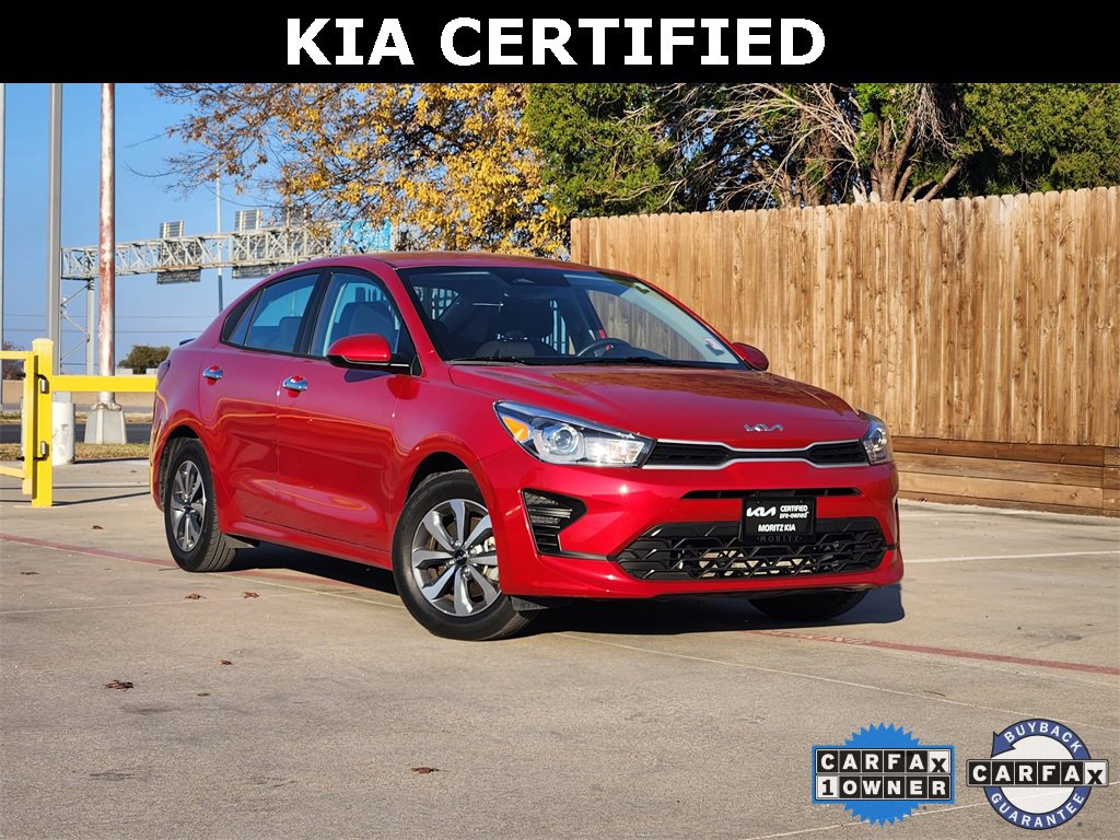 Certified 2023 Kia Rio S w/ Technology Package