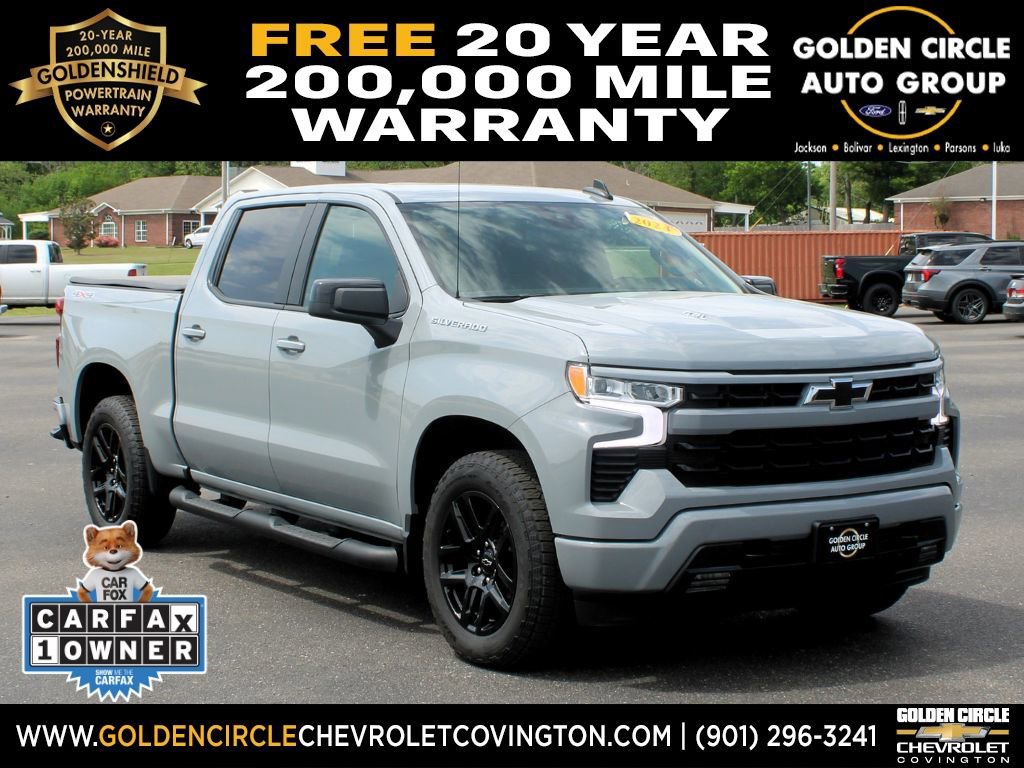 Used 2024 Chevrolet Silverado 1500 RST w/ Protection Package AWD/4WD image 1