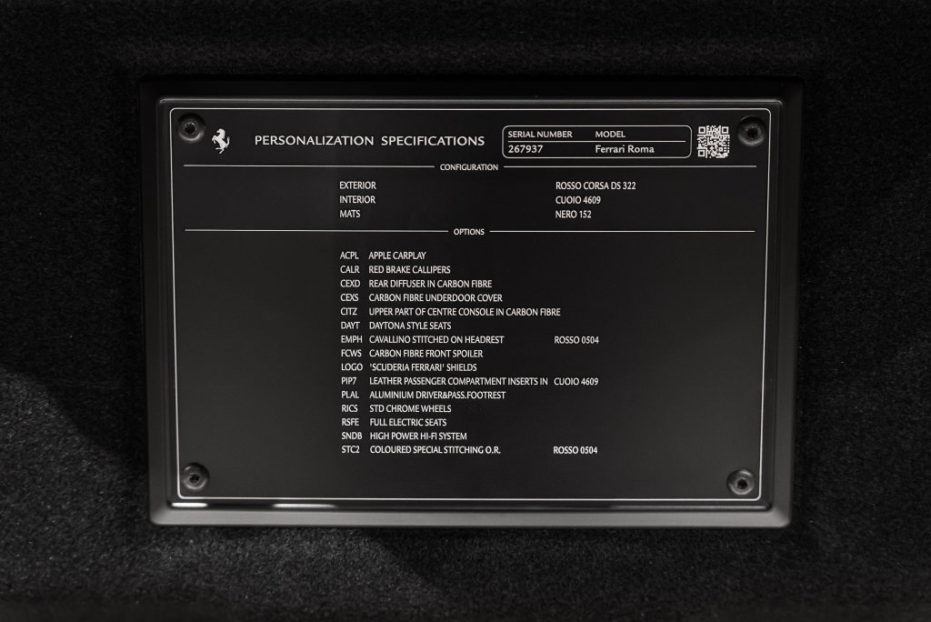 Certified 2021 Ferrari Roma RWD image 25