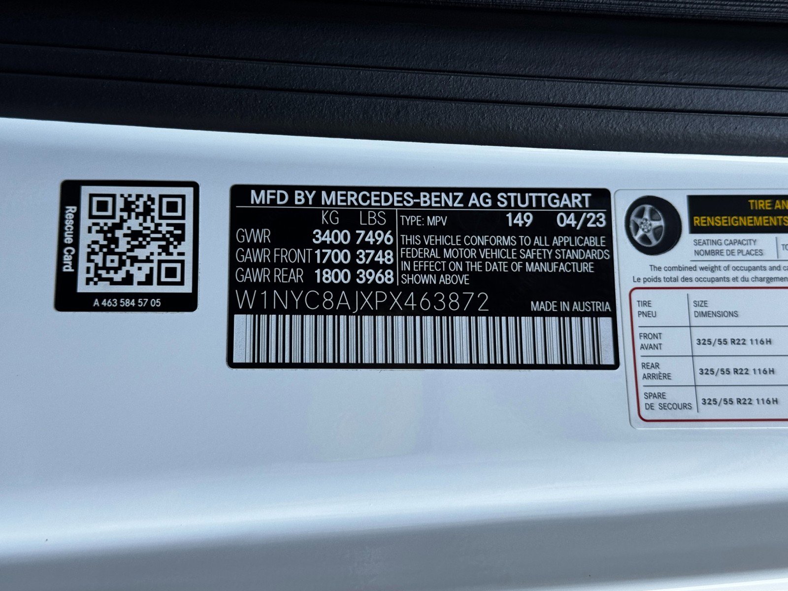Used 2023 Mercedes-Benz G 63 AMG Squared w/ AMG Night Package Plus image 54