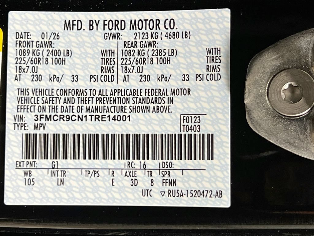 Used 2026 Ford Bronco Sport Outer Banks AWD/4WD image 36