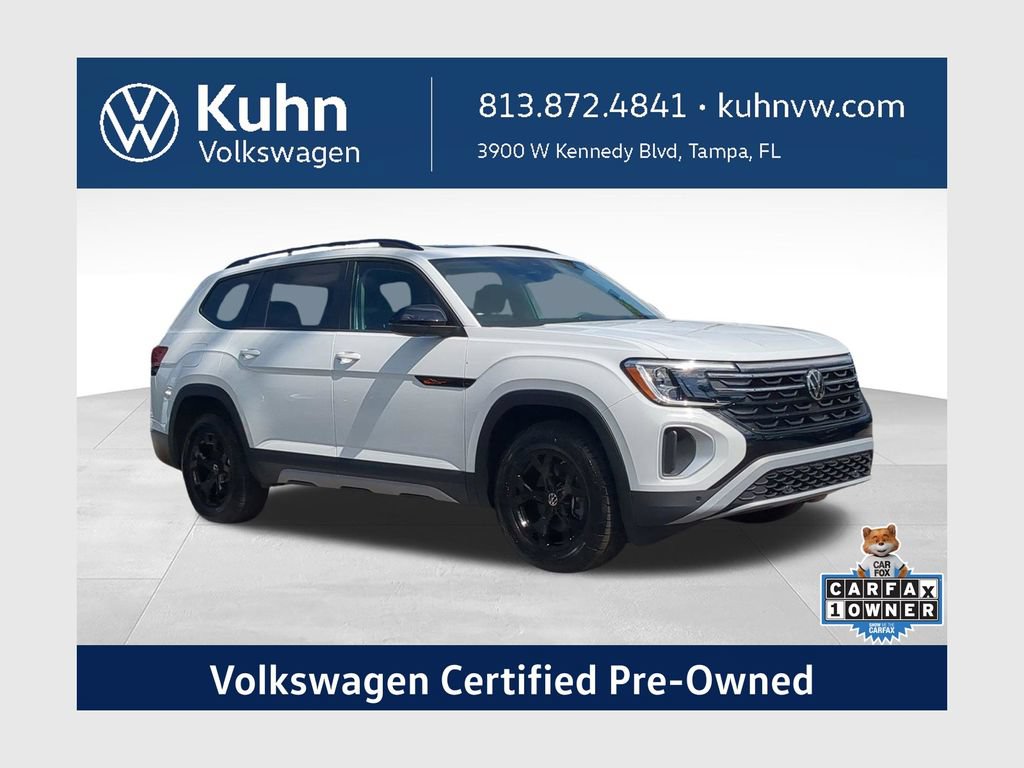 Certified 2025 Volkswagen Atlas Peak Edition SE AWD/4WD video 1