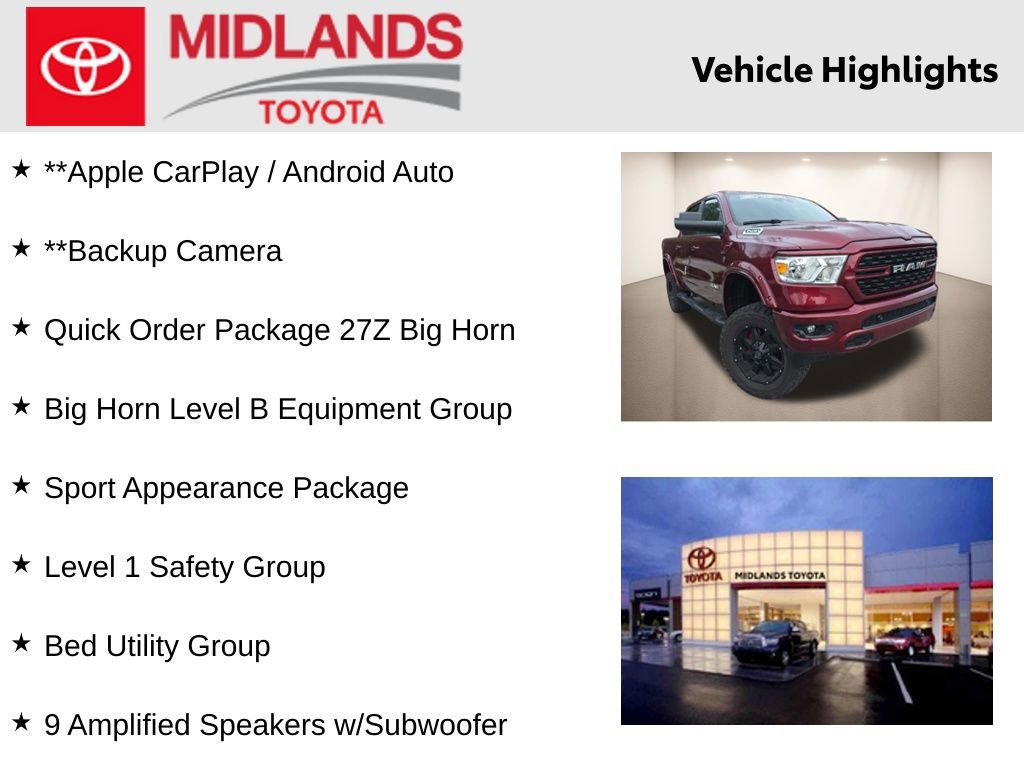 Used 2023 RAM 1500 Big Horn image 2