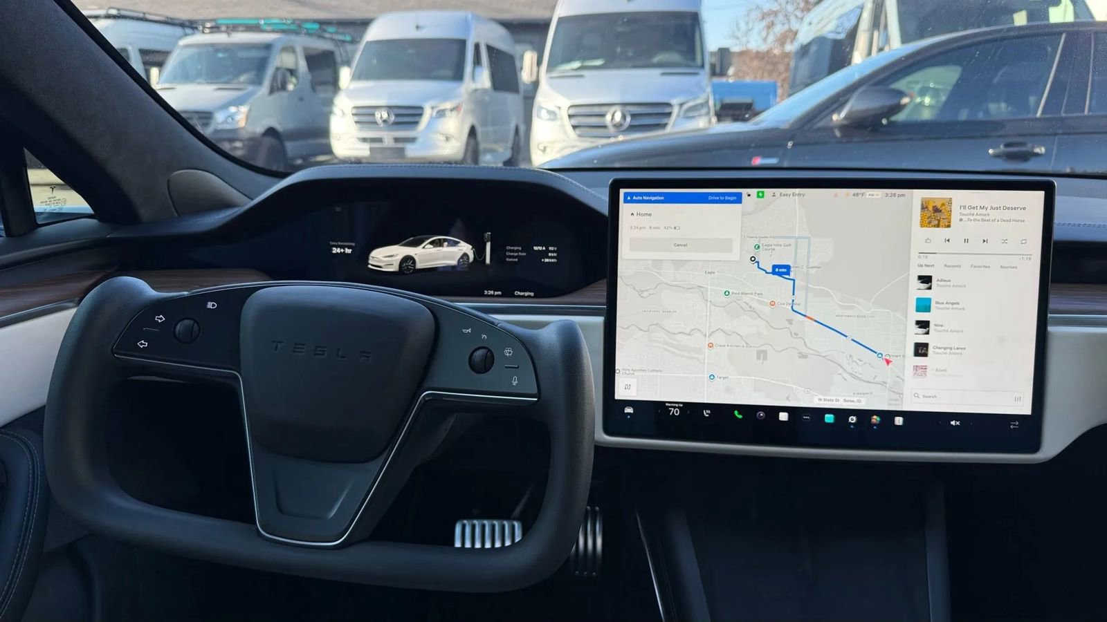 Used 2021 Tesla Model S Plaid image 8