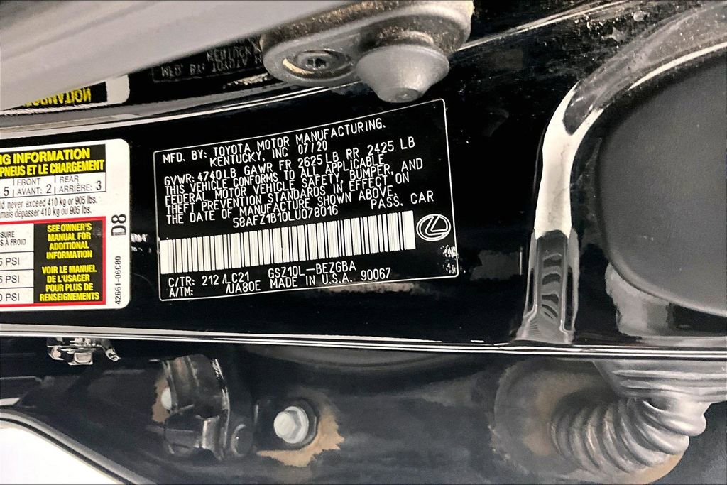 Used 2020 Lexus ES 350 Ultra Luxury image 33