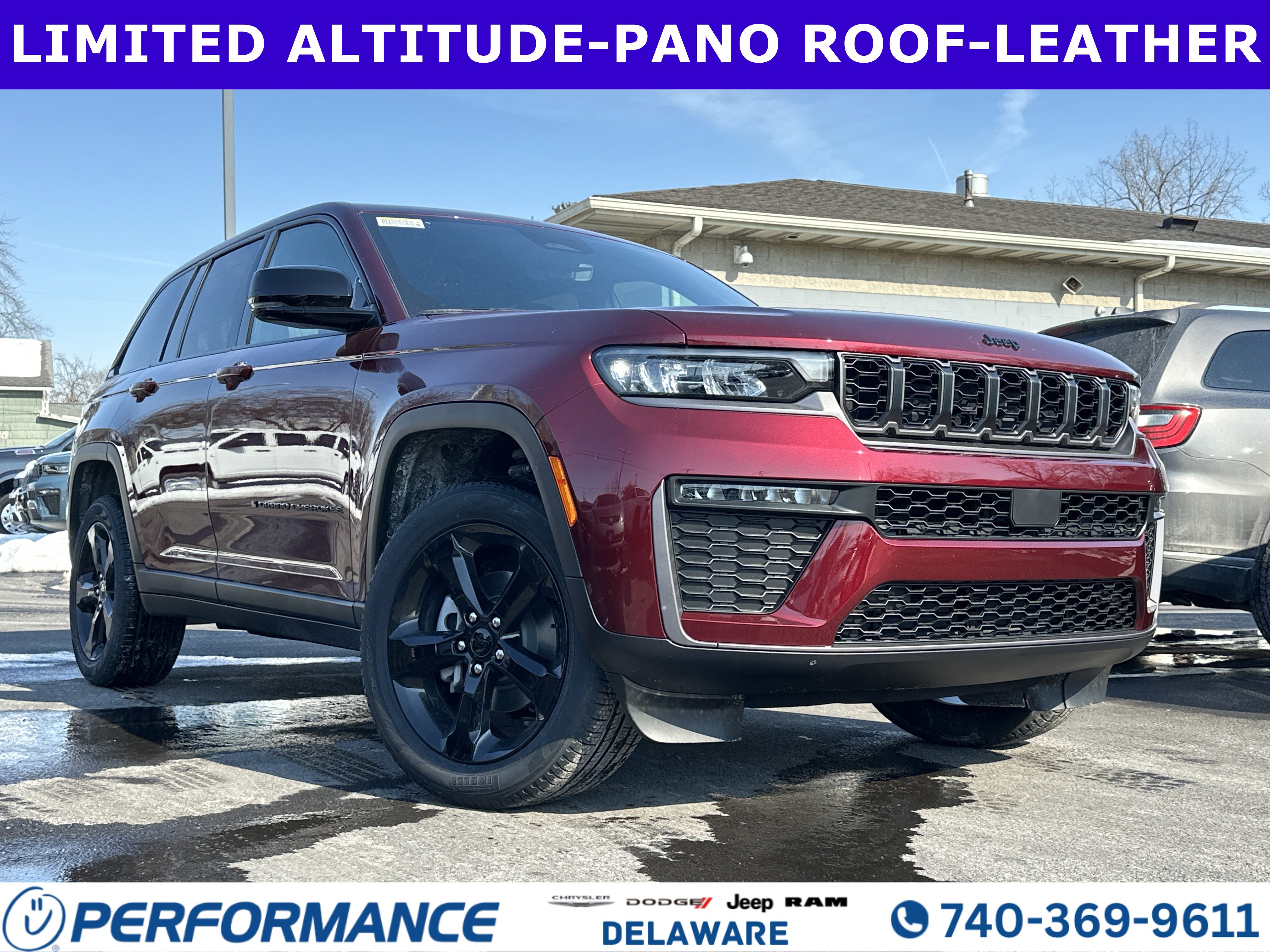 New 2026 Jeep Grand Cherokee Limited w/ Limited Altitude Package