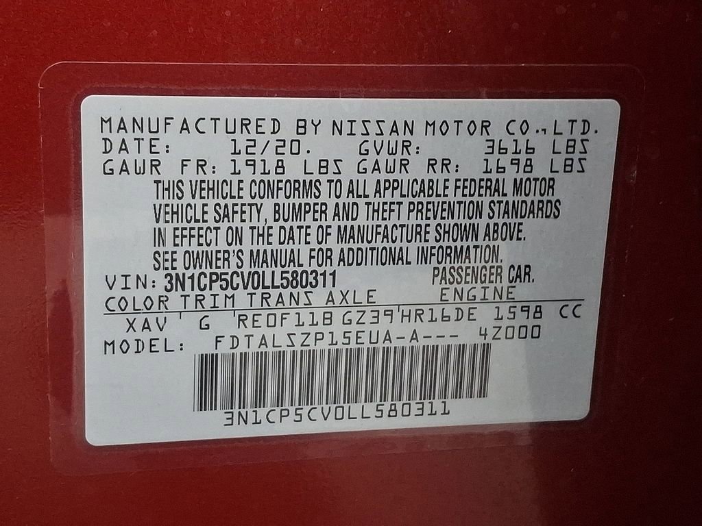 Used 2020 Nissan Kicks SV image 26