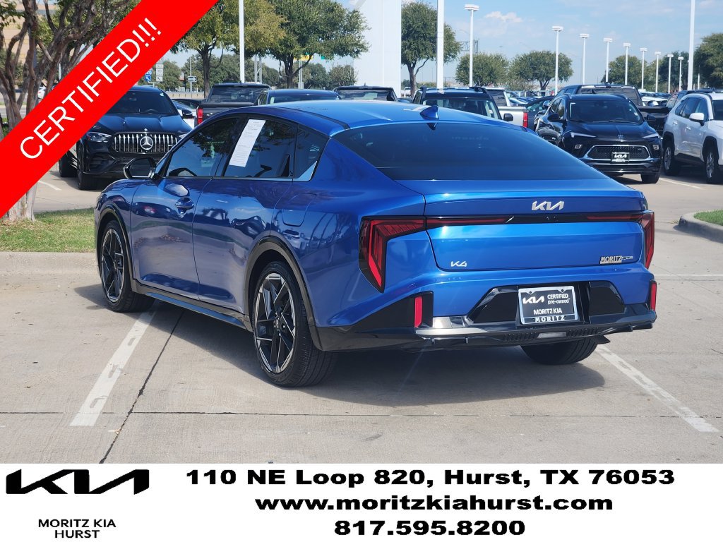 Certified 2025 Kia K4 GT-Line FWD image 3