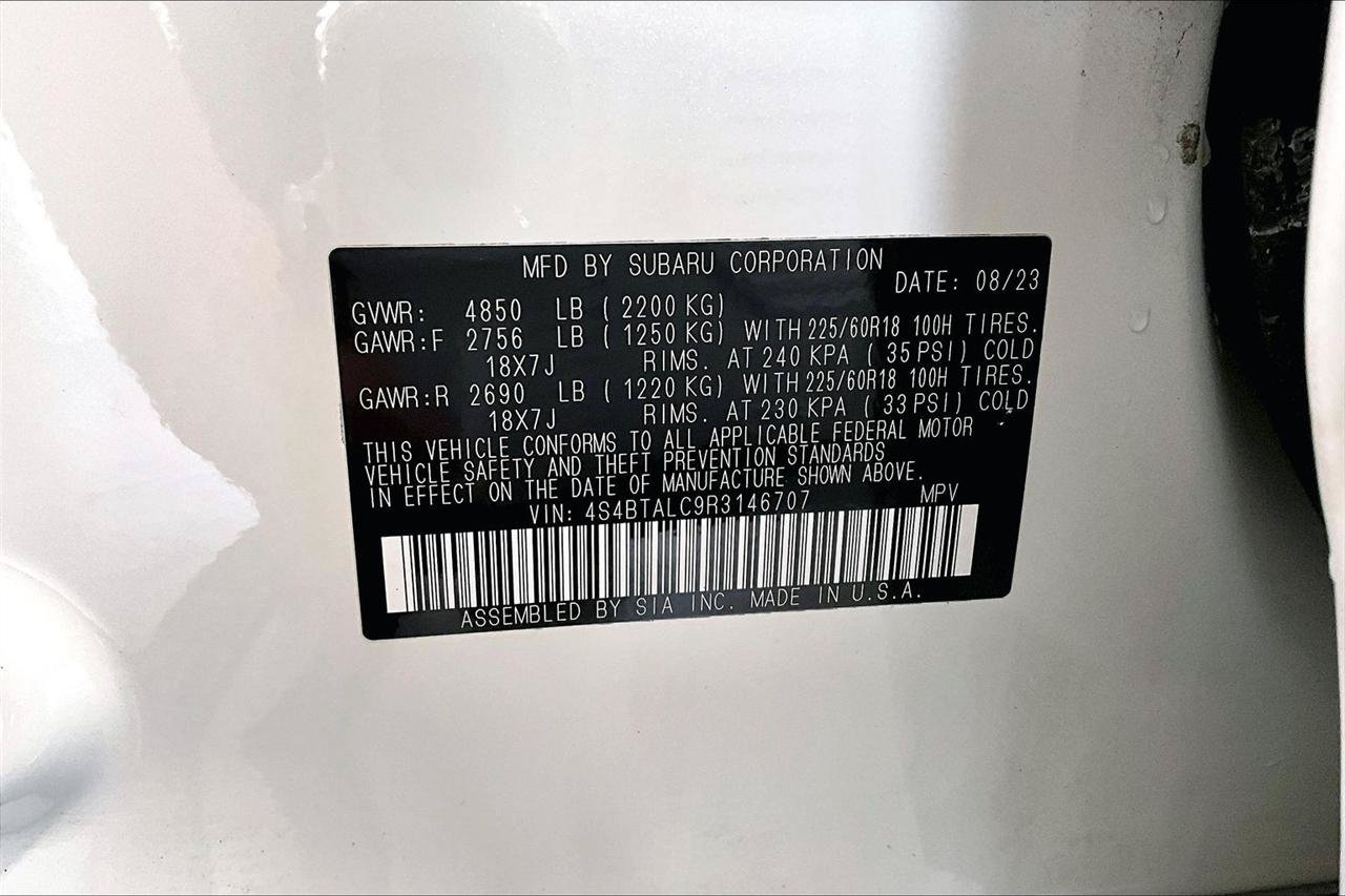 Used 2024 Subaru Outback Onyx Edition AWD/4WD image 20