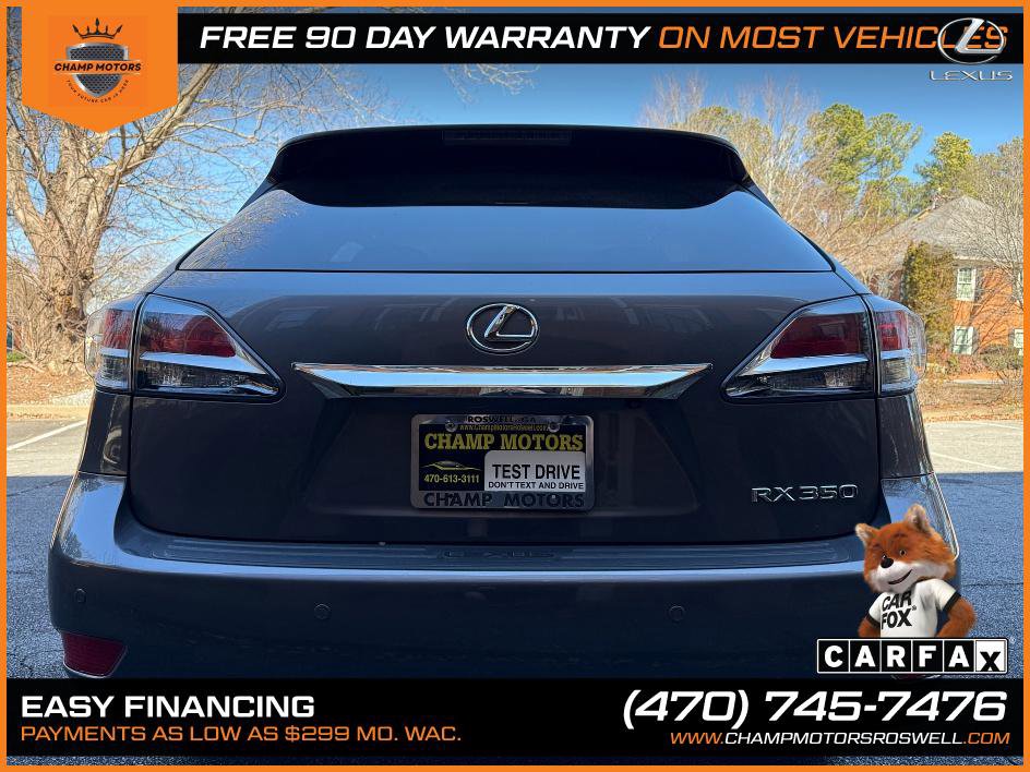 Used 2013 Lexus RX 350 FWD w/ Navigation Pkg image 8