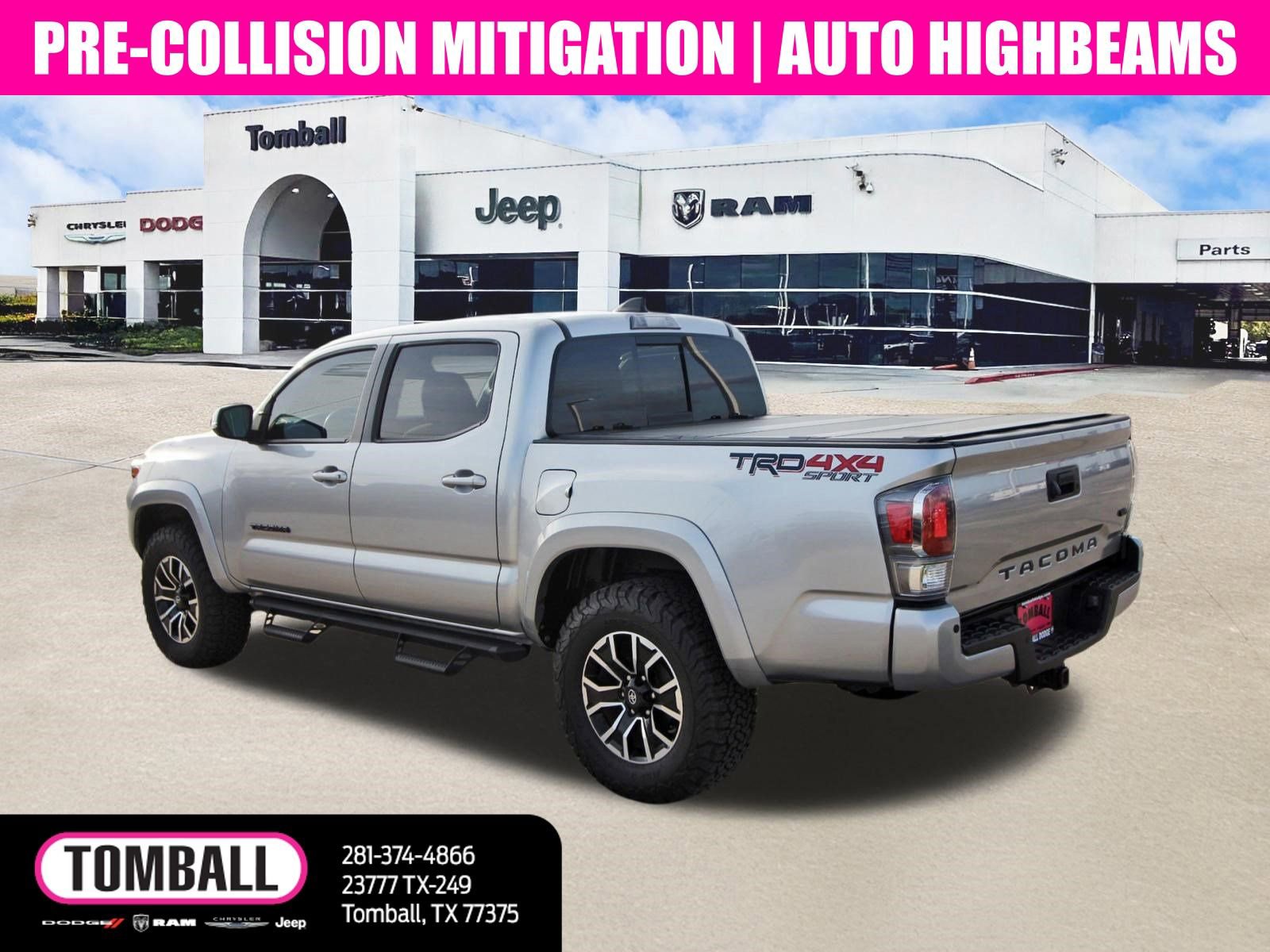 Used 2022 Toyota Tacoma TRD Sport w/ Technology Package image 5