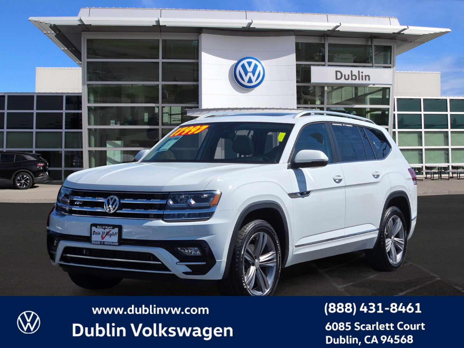 Used 2019 Volkswagen Atlas SE w/ Panoramic Sunroof Package image 8