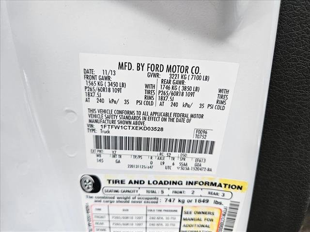 Used 2014 Ford F150 XLT w/ Equipment Group 302A Luxury image 22