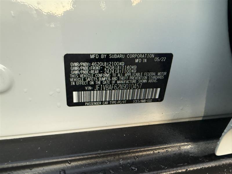 Used 2022 Subaru WRX Premium AWD/4WD image 34