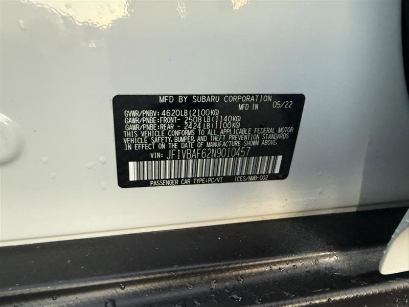 Used 2022 Subaru WRX Premium AWD/4WD image 34