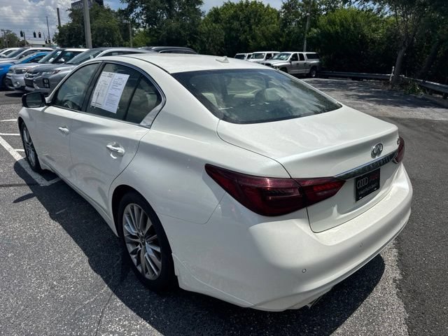 Used 2024 INFINITI Q50 Luxe w/ Cargo Package RWD image 6