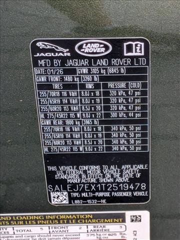 New 2026 Land Rover Defender 110 S image 17