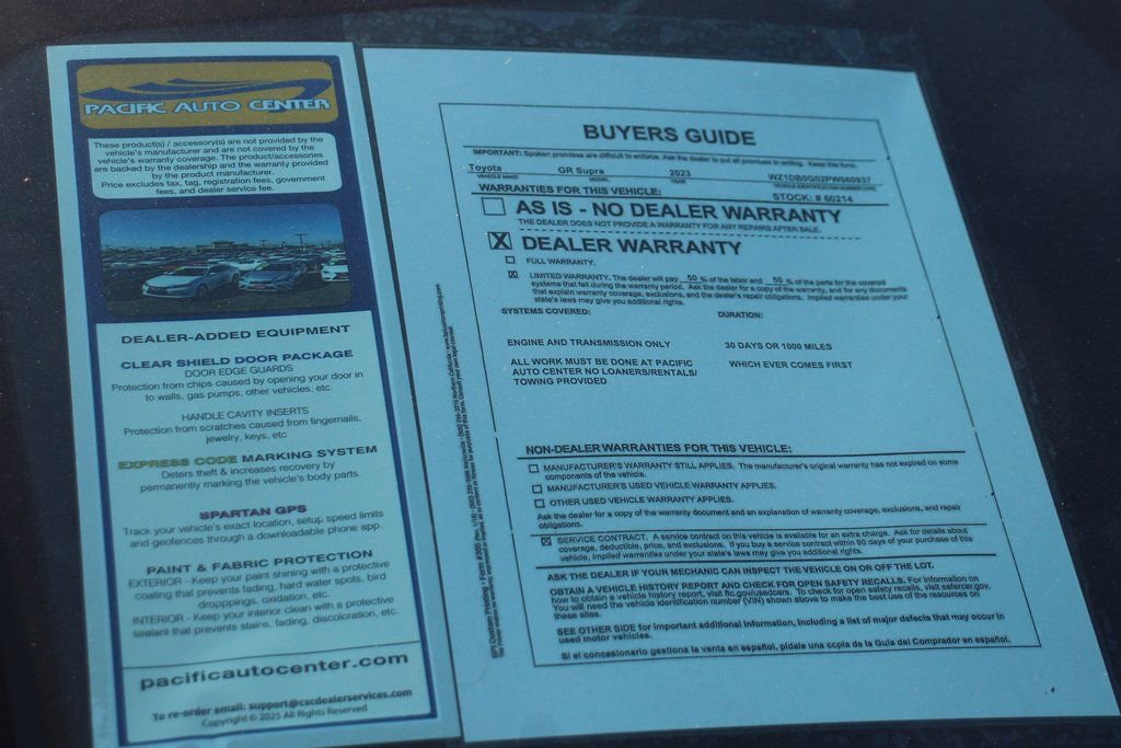 Used 2023 Toyota Supra Premium w/ Driver Assist Package image 47