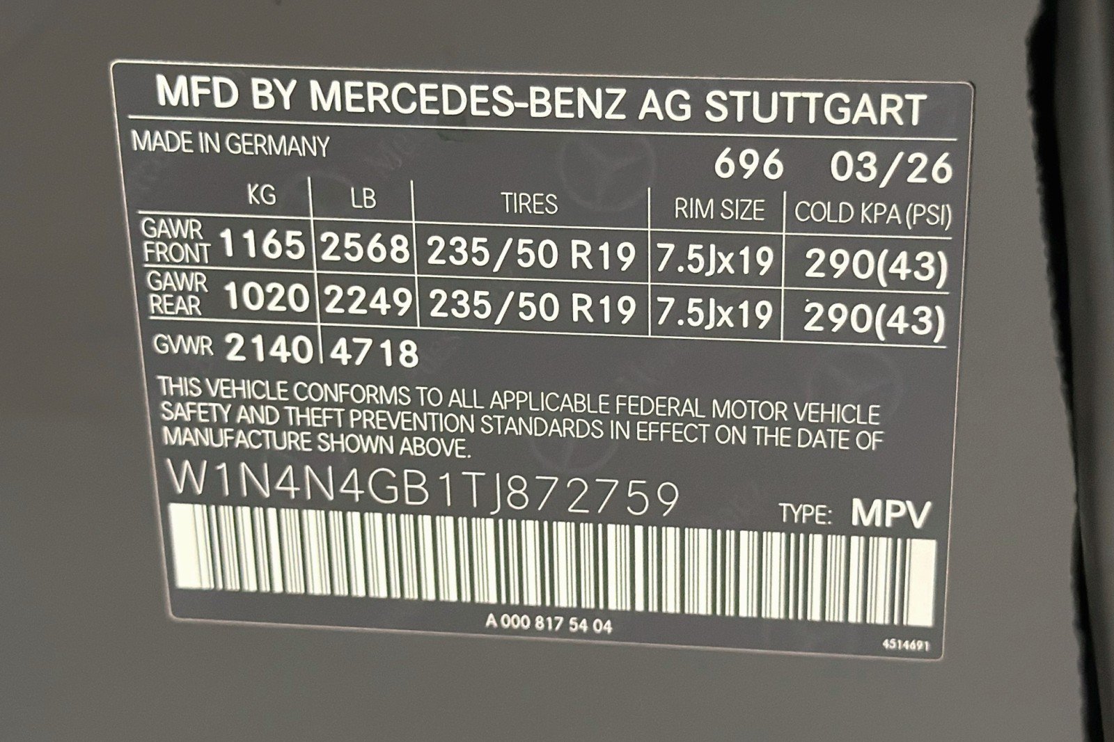 New 2026 Mercedes-Benz GLA 250 image 24
