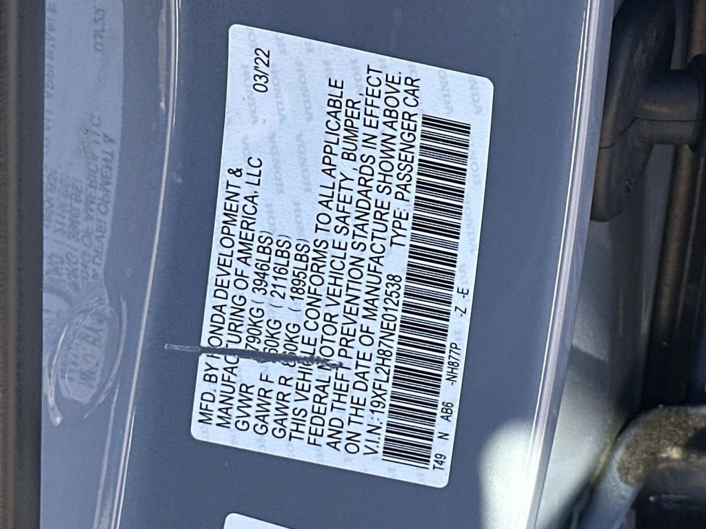 Used 2022 Honda Civic Sport image 31