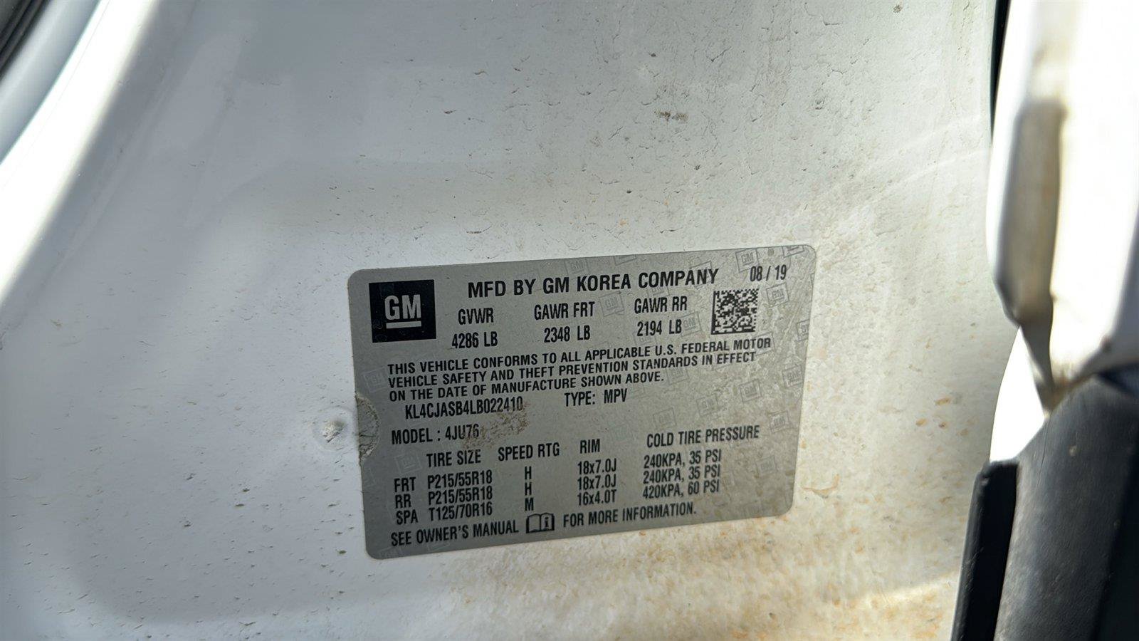 Used 2020 Buick Encore Preferred FWD image 20