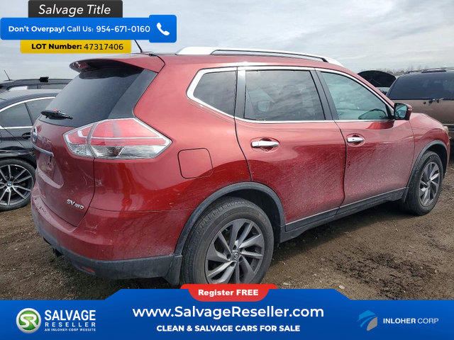 Used 2016 Nissan Rogue SL w/ SL Premium Package image 3