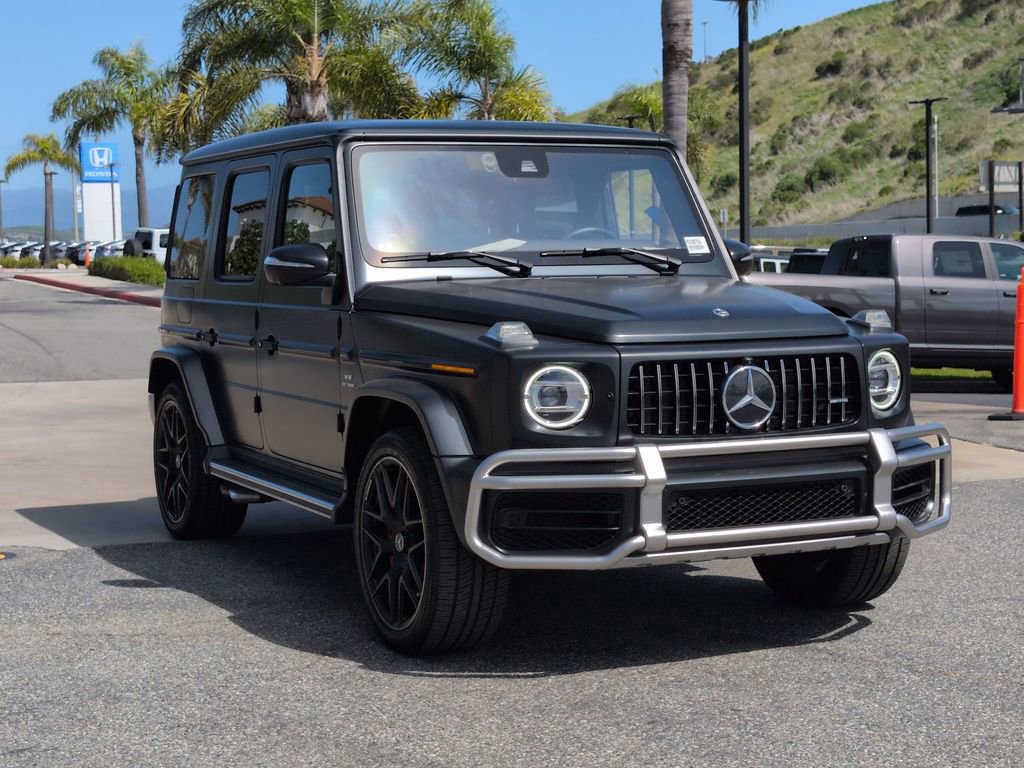 Used 2021 Mercedes-Benz G 63 AMG 4MATIC w/ G Manufaktur Interior Package image 3