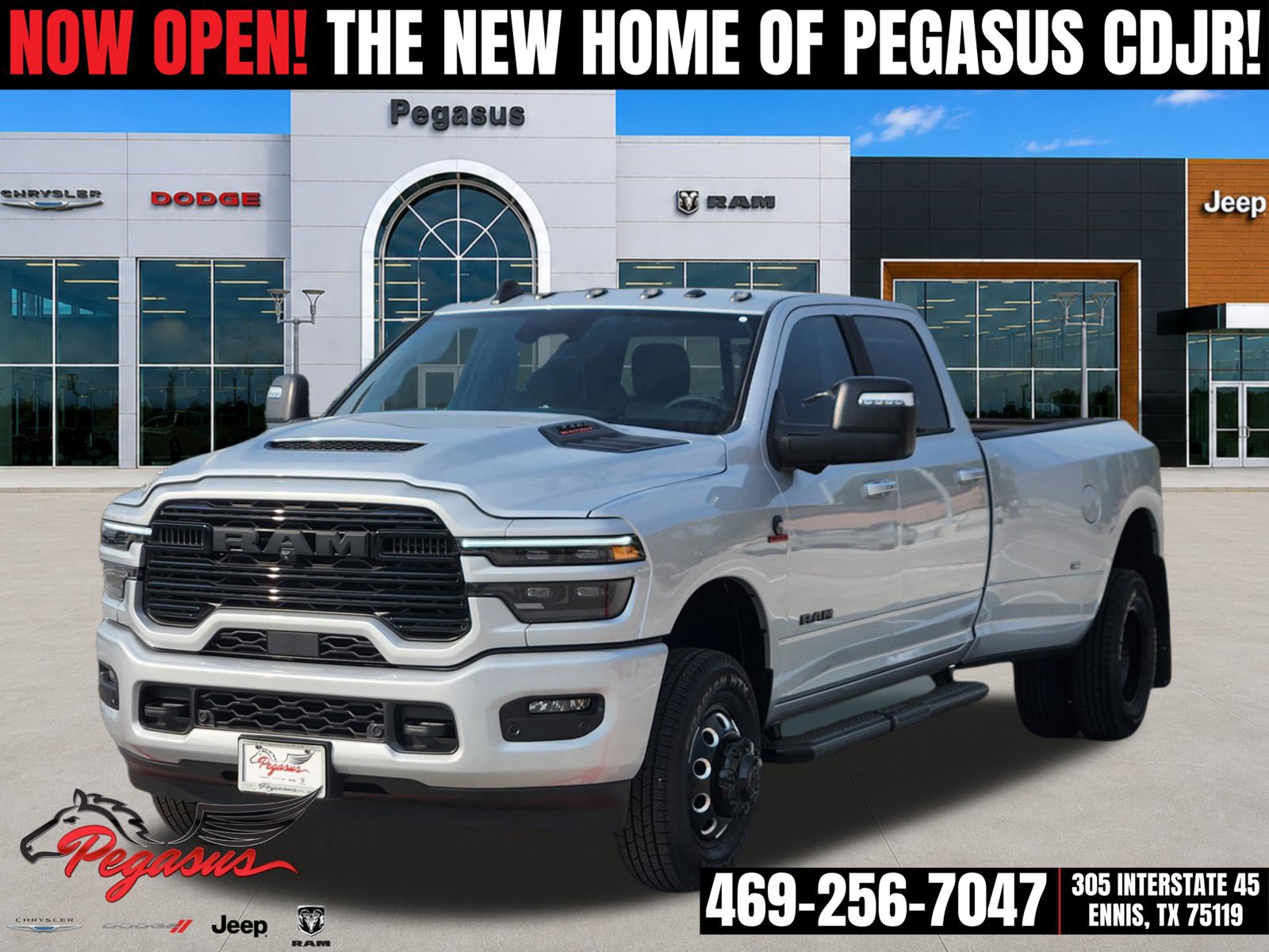 New 2026 RAM 3500 Laramie w/ Night Edition AWD/4WD image 2