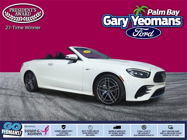 Used 2021 Mercedes-Benz E 53 AMG 4MATIC Cabriolet w/ Driver Assistance Package