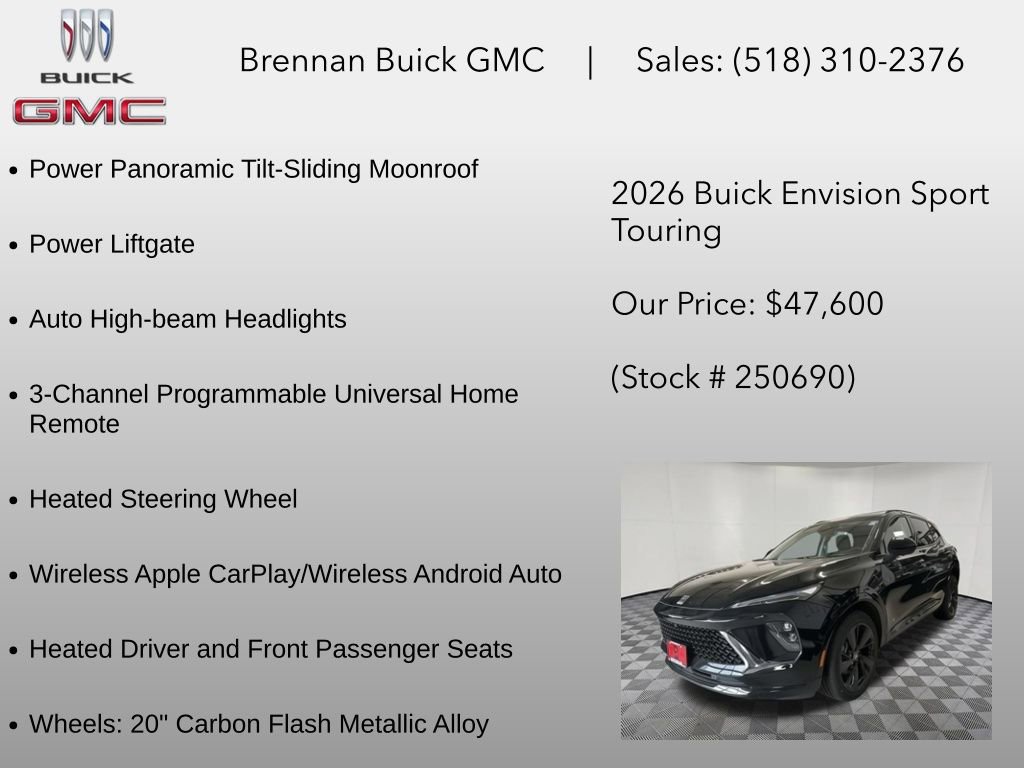 New 2026 Buick Envision Sport Touring AWD/4WD image 18