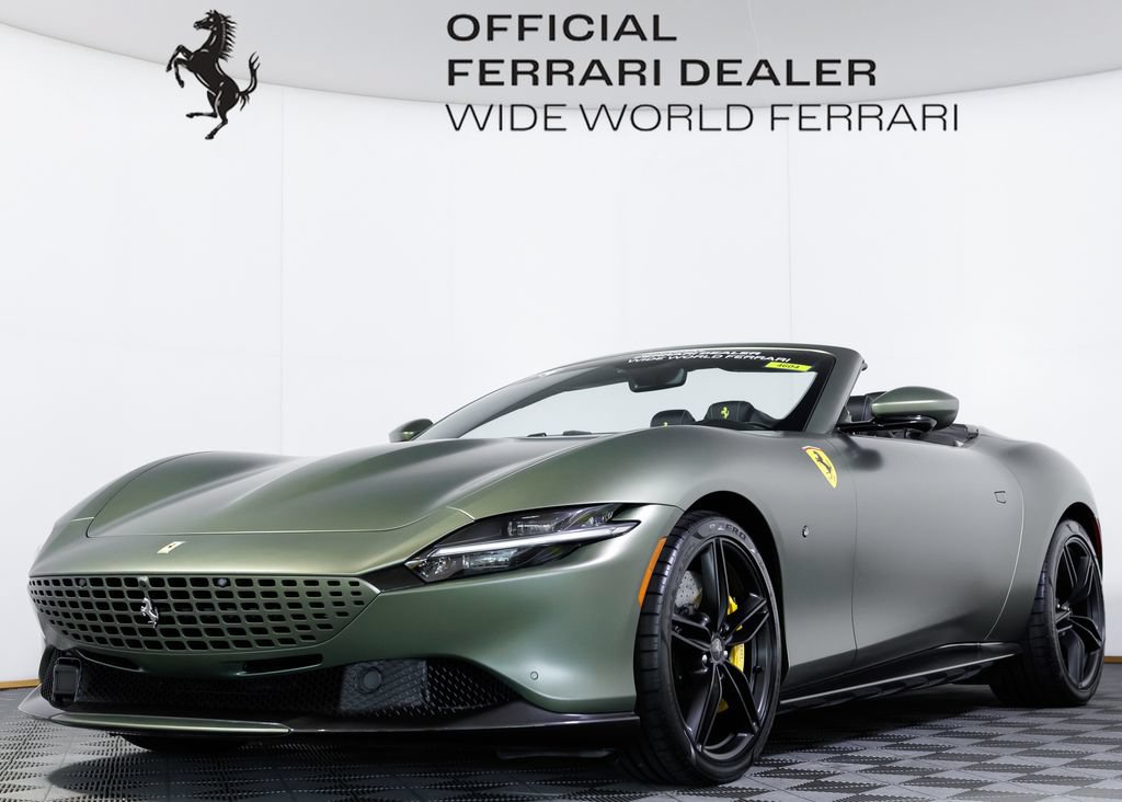 Certified 2024 Ferrari Roma Spider RWD image 1