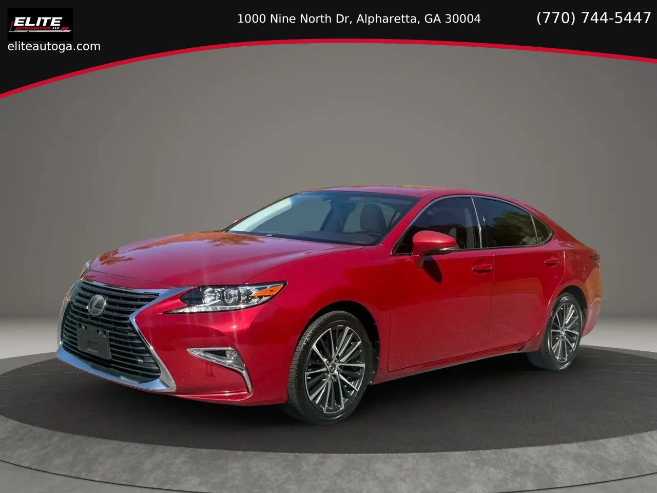 Used 2017 Lexus ES 350 w/ Navigation System Package