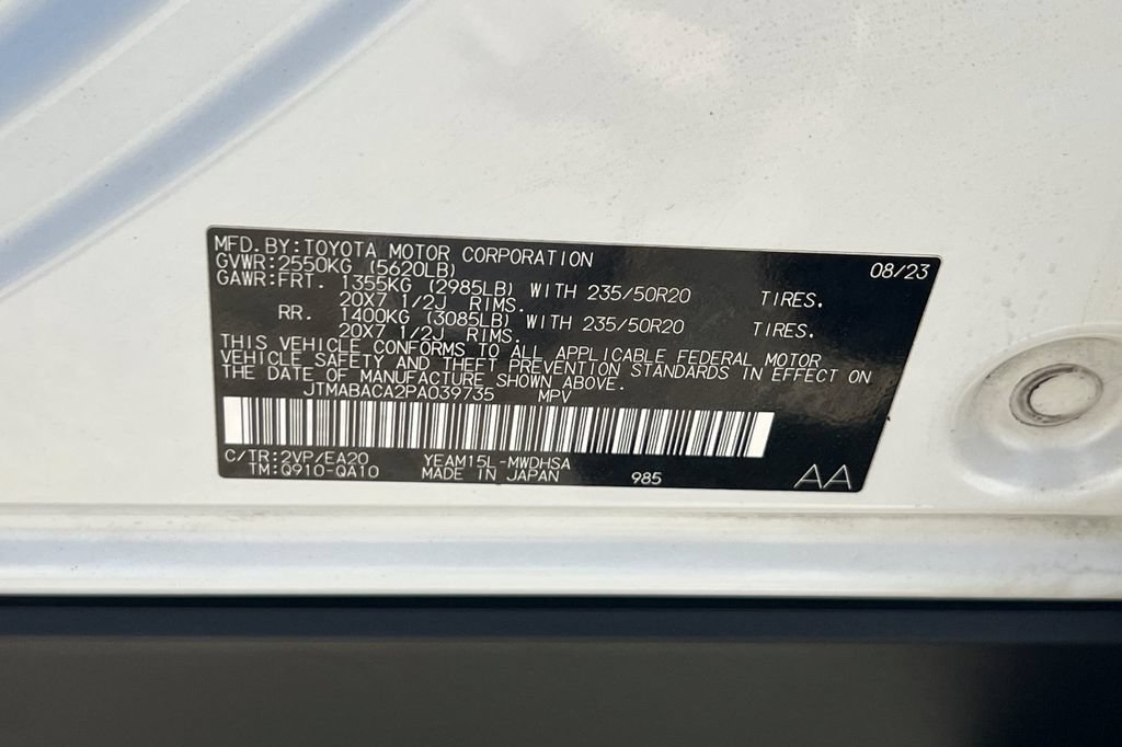 Certified 2023 Toyota bZ4X AWD image 31