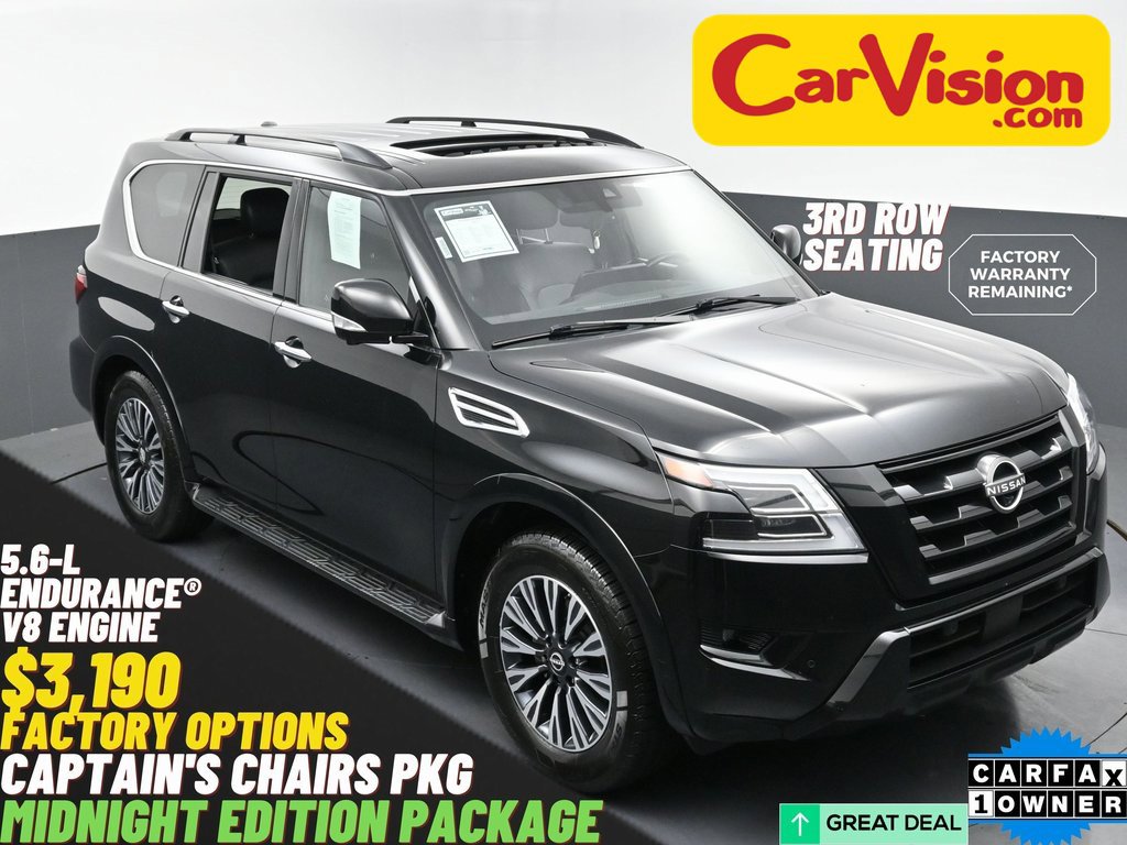Used 2023 Nissan Armada SL w/ Midnight Edition Package