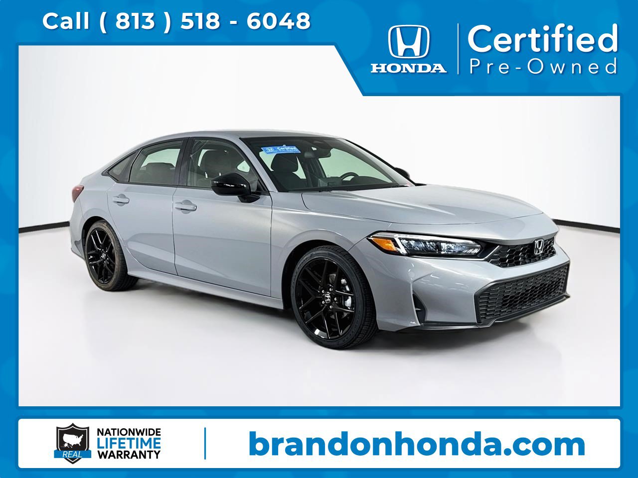 Certified 2026 Honda Civic Sport