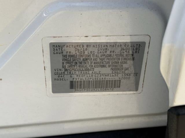 Used 2018 Nissan Kicks SV w/ Exterior Package FWD image 34