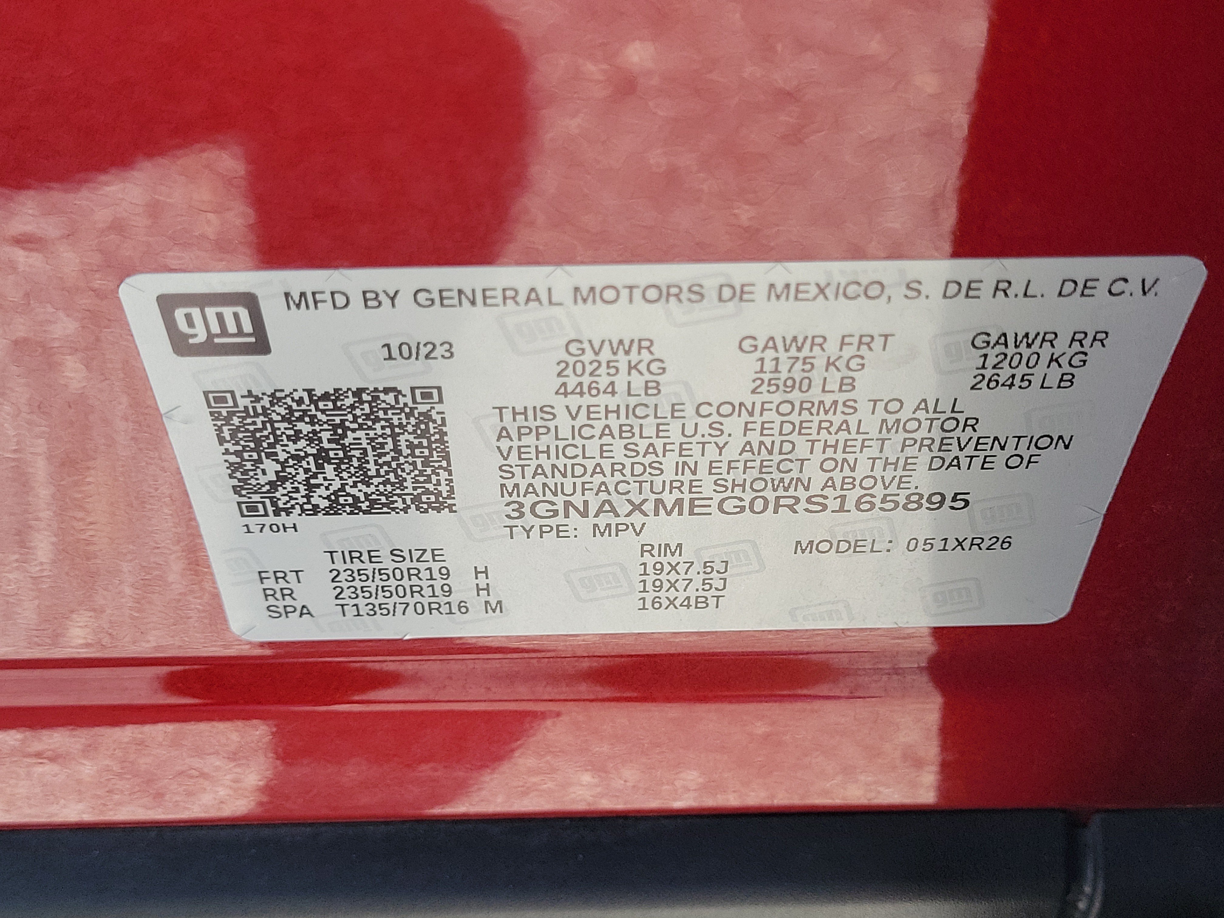 Used 2024 Chevrolet Equinox RS FWD image 25
