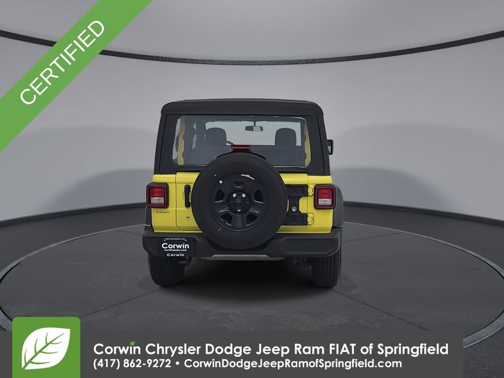 Certified 2022 Jeep Wrangler Sport AWD/4WD image 14