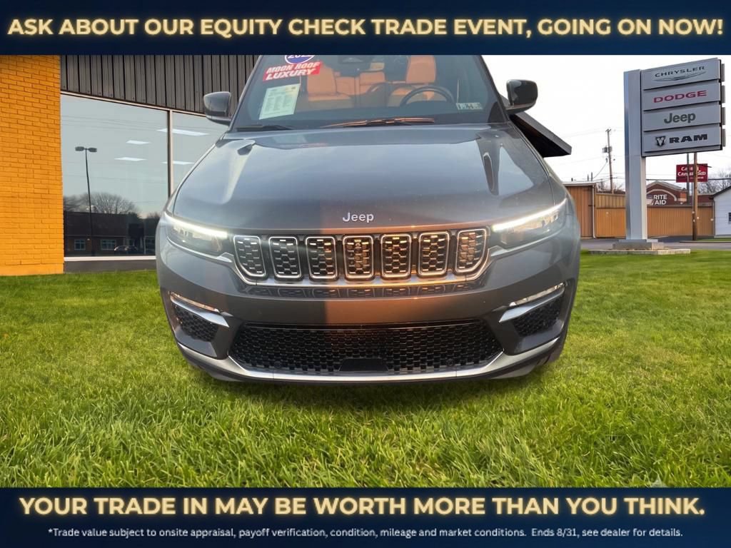Used 2022 Jeep Grand Cherokee Summit AWD/4WD image 2