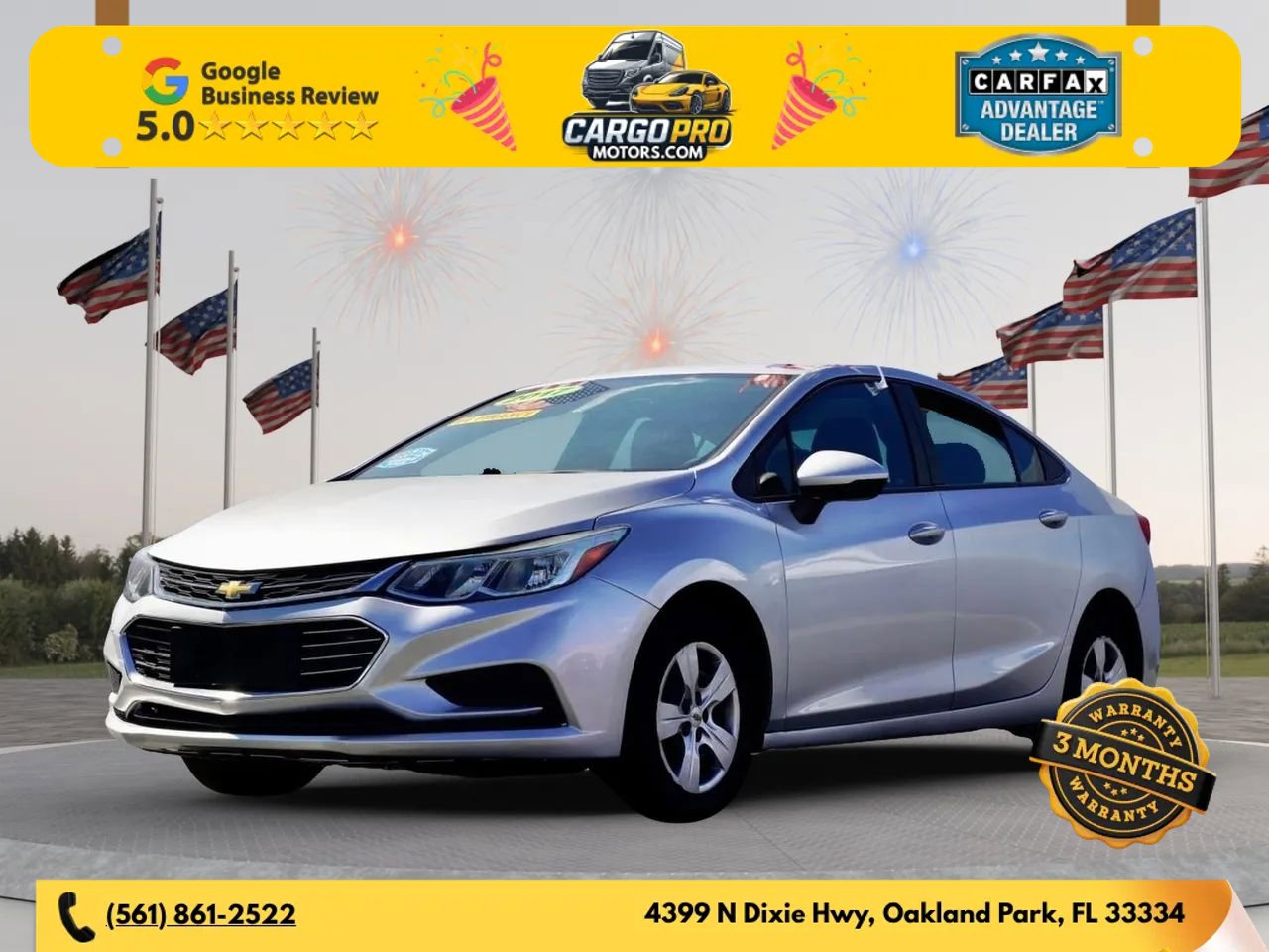 Used 2017 Chevrolet Cruze LS image 1
