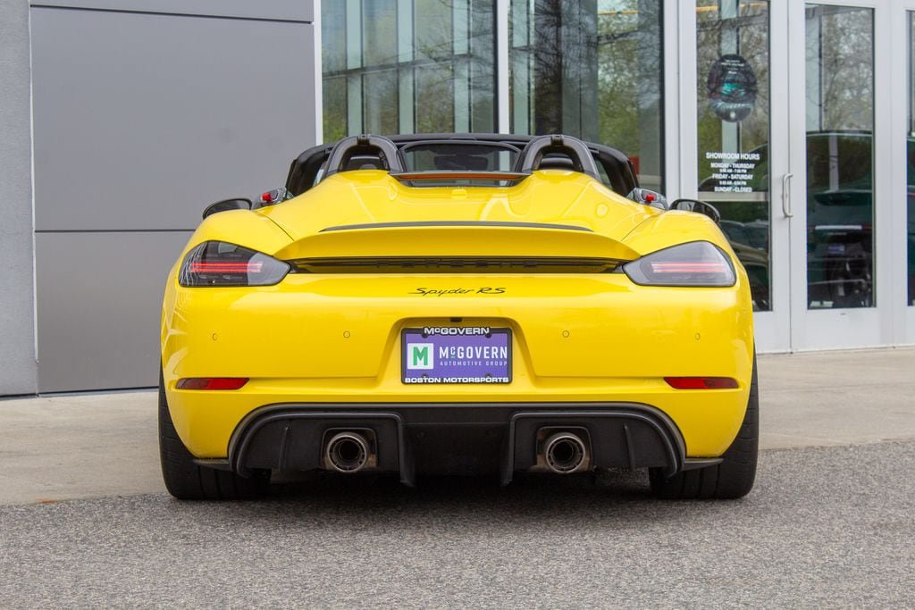 Used 2024 Porsche 718 Boxster Spyder RS w/ Weissach Package RWD image 10