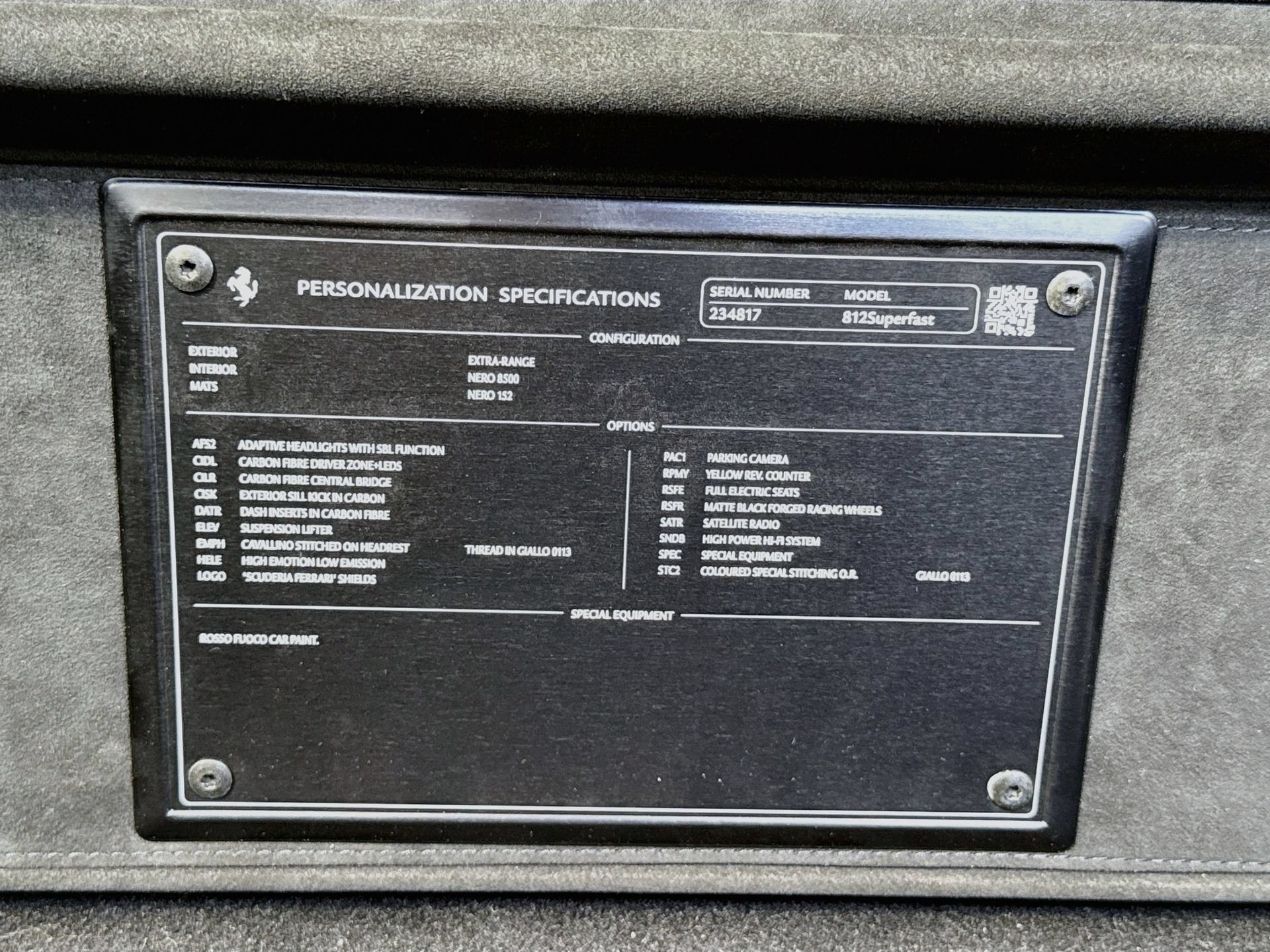 Certified 2018 Ferrari 812 Superfast RWD image 28