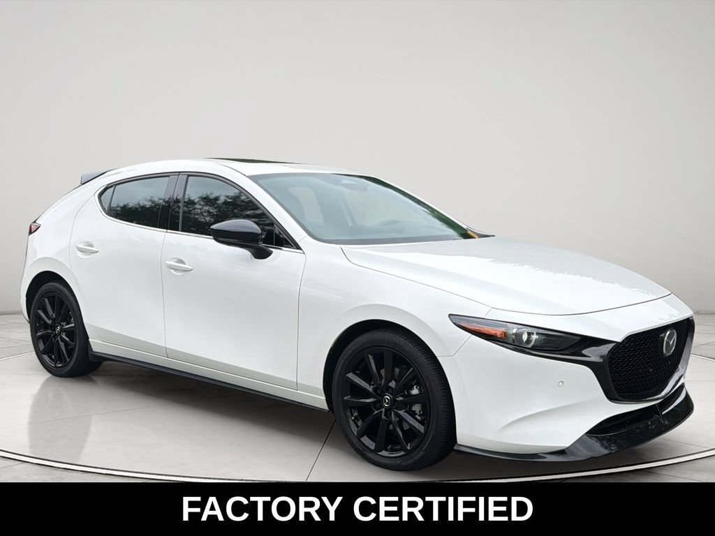 Certified 2025 MAZDA MAZDA3 Hatchback w/Premium Plus Pkg AWD/4WD video 1