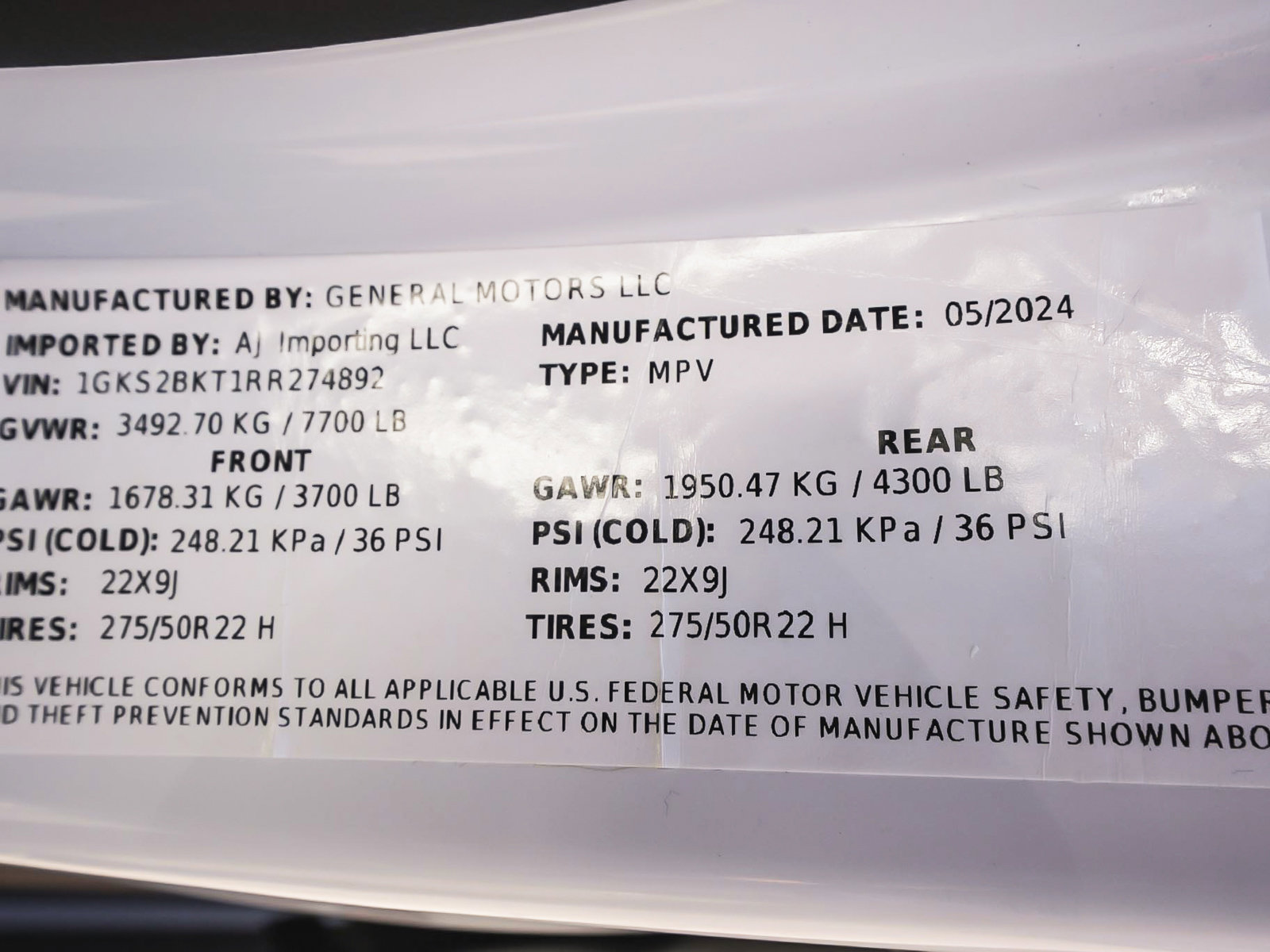 Used 2024 GMC Yukon SLT w/ SLT Luxury Package AWD/4WD image 15