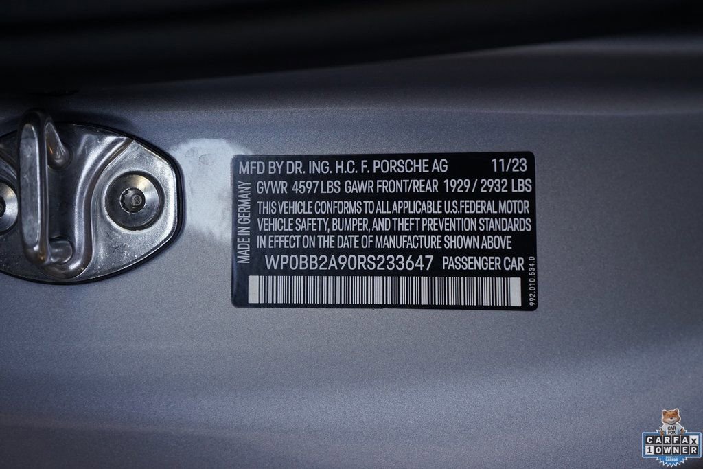 Used 2024 Porsche 911 Targa 4 GTS image 37