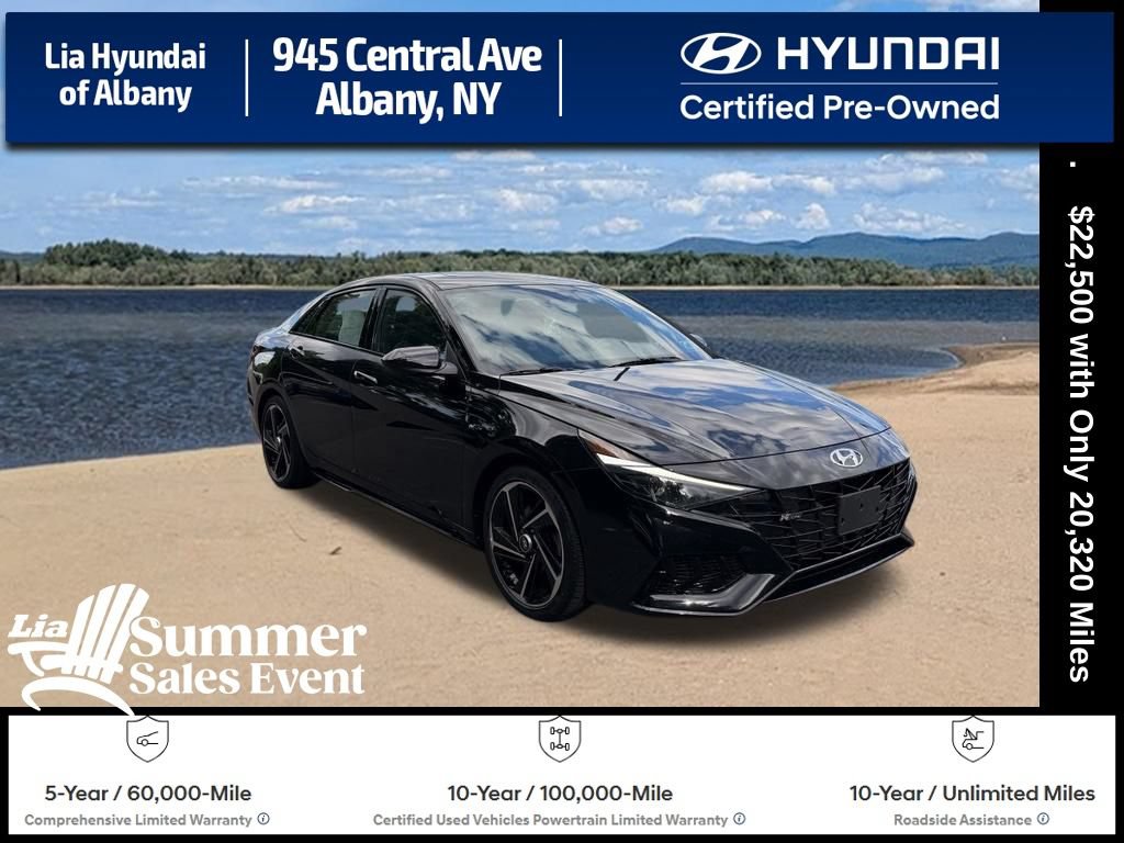 Used 2023 Hyundai Elantra N Line FWD image 1