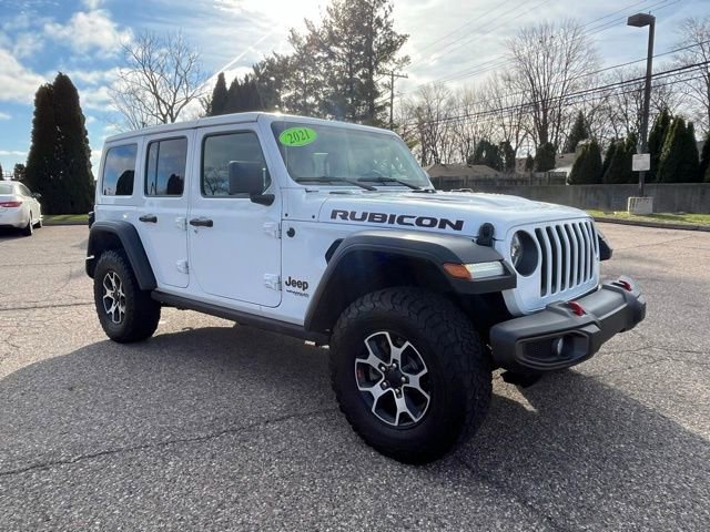 Used 2021 Jeep Wrangler Unlimited Rubicon w/ Uconnect 4C Nav & Sound Group AWD/4WD image 7