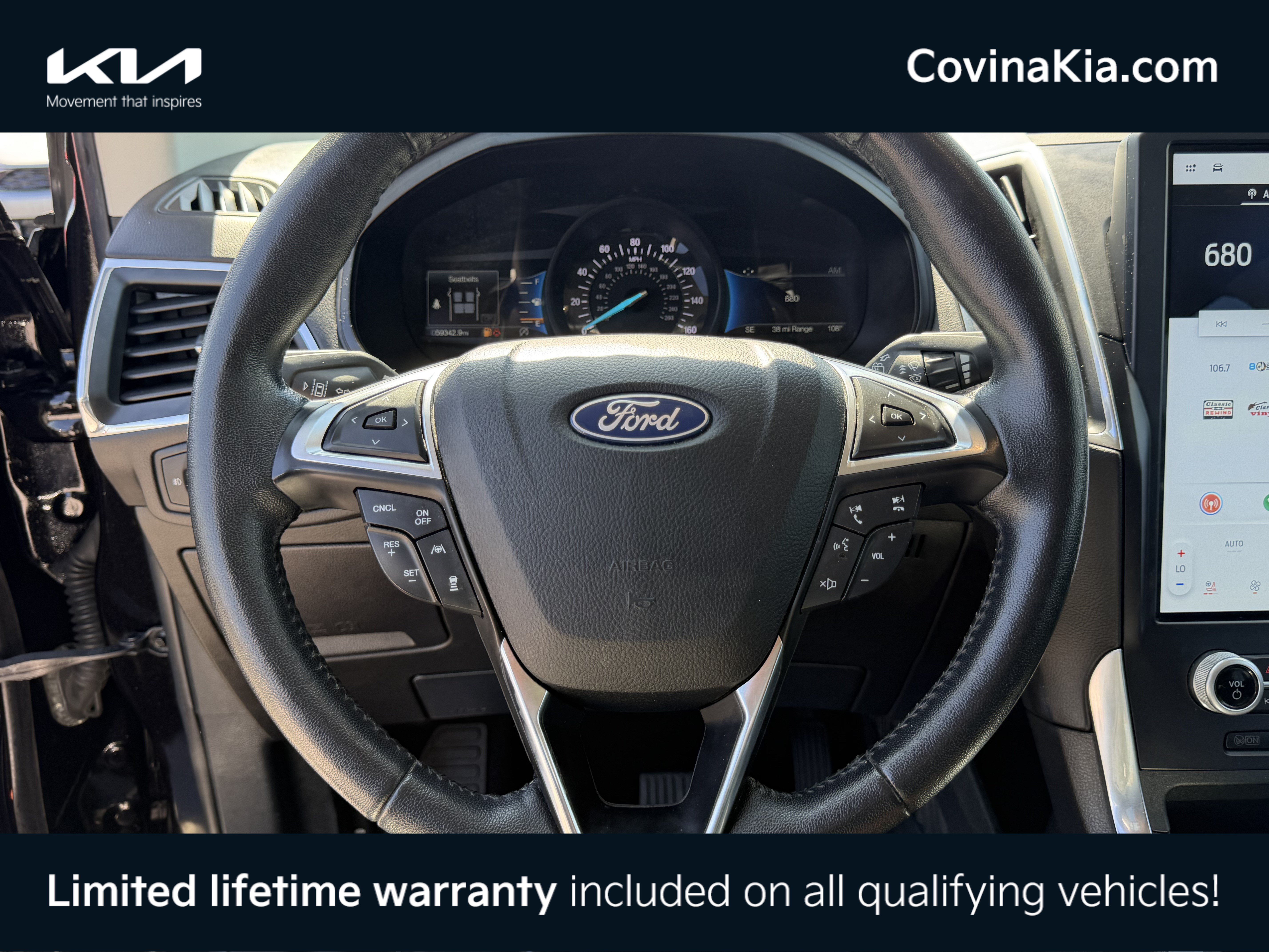 Used 2022 Ford Edge Titanium w/ Equipment Group 301A AWD/4WD image 26