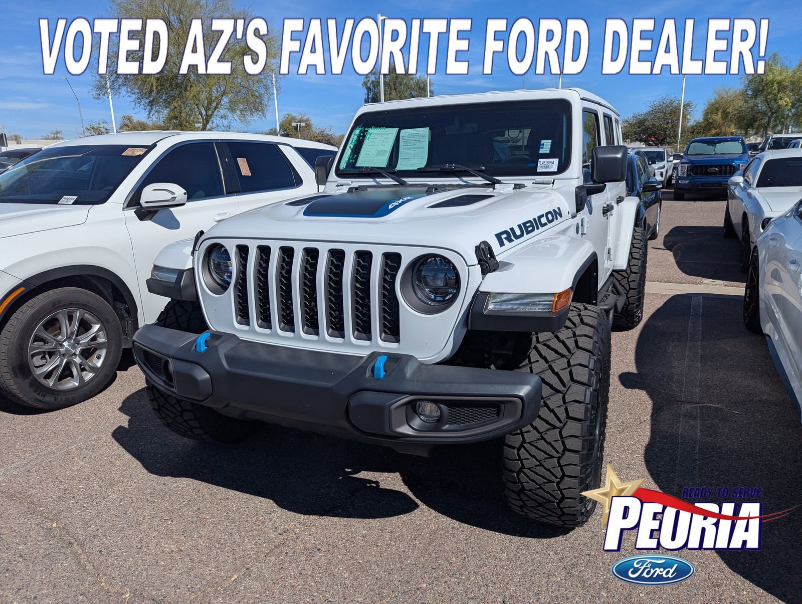 Used 2023 Jeep Wrangler Unlimited Rubicon 4xe w/ Cold Weather Group image 1