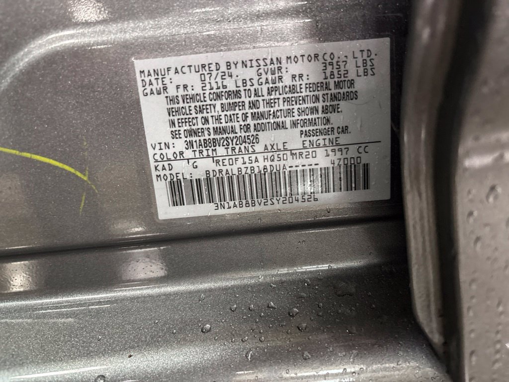 Certified 2025 Nissan Sentra S FWD image 10